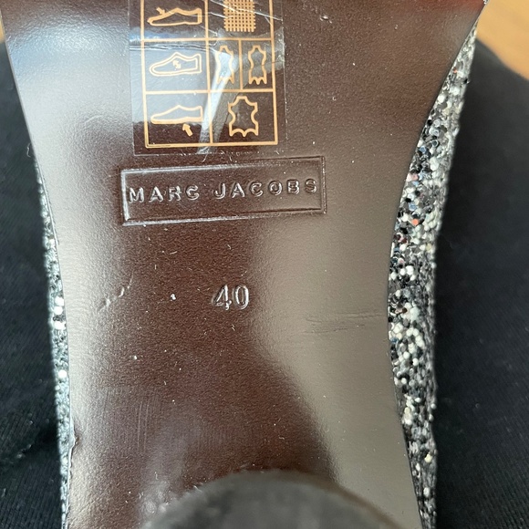 Marc Jacobs size 40 Sparkle Ankle Boots - Picture 6 of 7